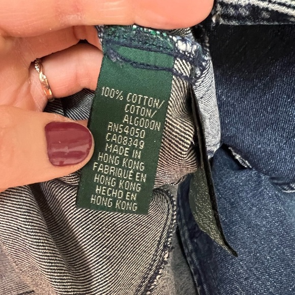 Vintage Lauren Ralph Lauren Denim Double Breasted fisherman core jacket - Picture 12 of 14